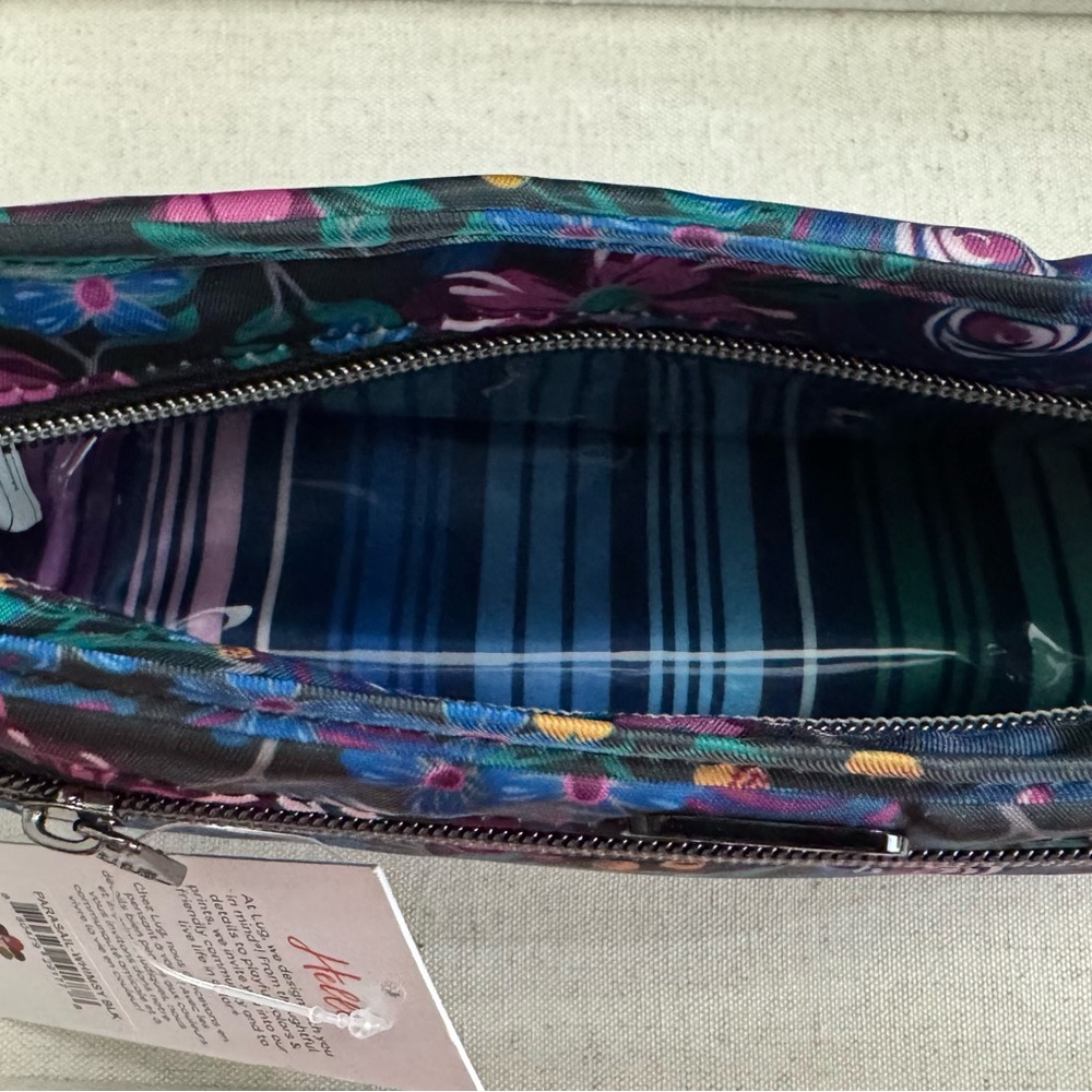 Lug  Colorful Blues & Purples Floral Travel Bag - Picture 6 of 9